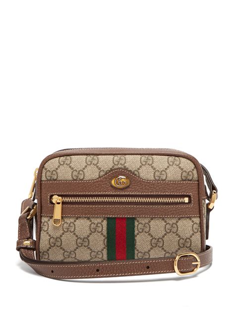 gucci brown print crossbody|Gucci crossbody bag outlet.